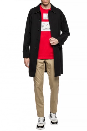 Coat with contrasting bands, zdjęcie 2 Coat with contrasting bands od Burberry